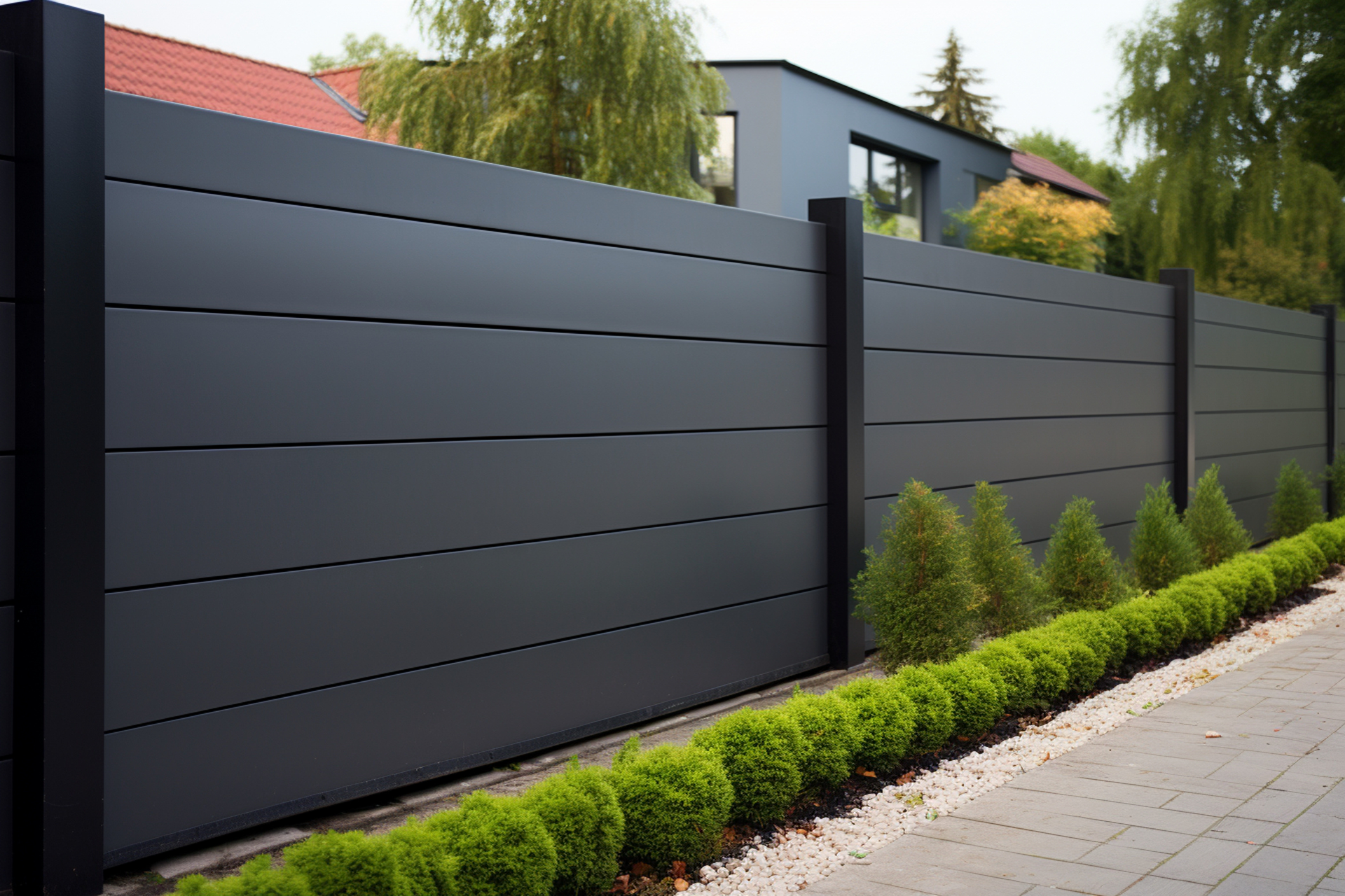 Fence and driveway gate installation in Los Angeles